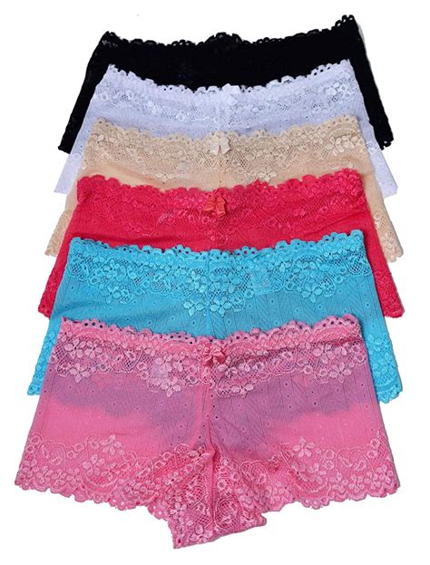 lace boyshorts panties